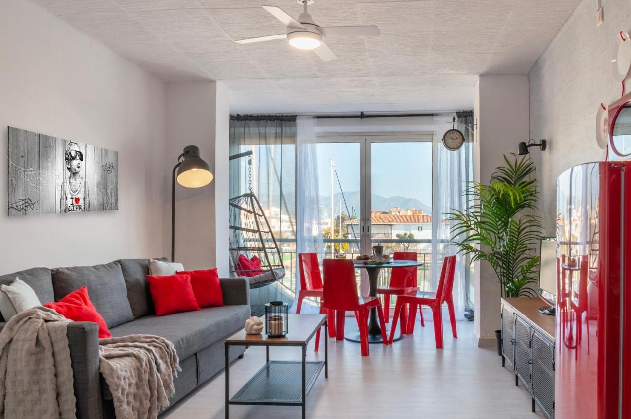 Estudio En 1ª Linea Con Vistas Al Puerto Deportivo By Insidehome Empuriabrava Kültér fotó