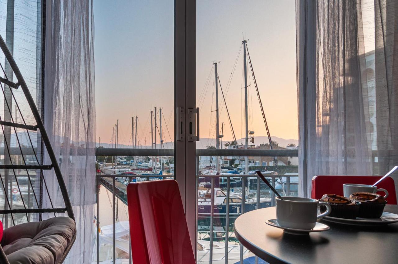 Estudio En 1ª Linea Con Vistas Al Puerto Deportivo By Insidehome Empuriabrava Kültér fotó