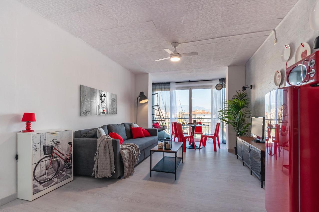 Estudio En 1ª Linea Con Vistas Al Puerto Deportivo By Insidehome Empuriabrava Kültér fotó