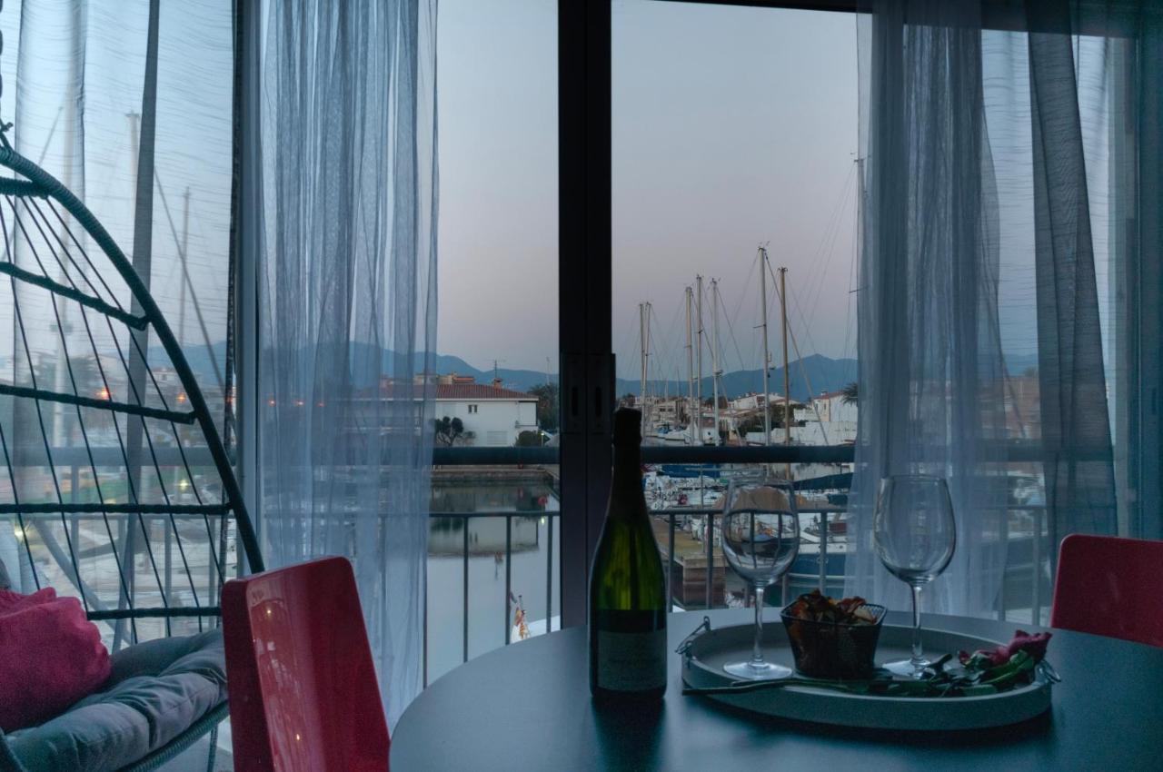 Estudio En 1ª Linea Con Vistas Al Puerto Deportivo By Insidehome Empuriabrava Kültér fotó