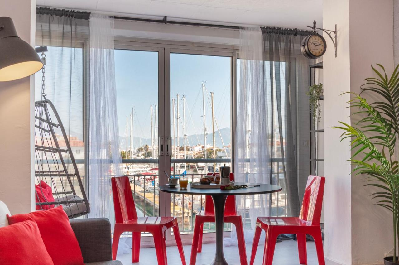 Estudio En 1ª Linea Con Vistas Al Puerto Deportivo By Insidehome Empuriabrava Kültér fotó