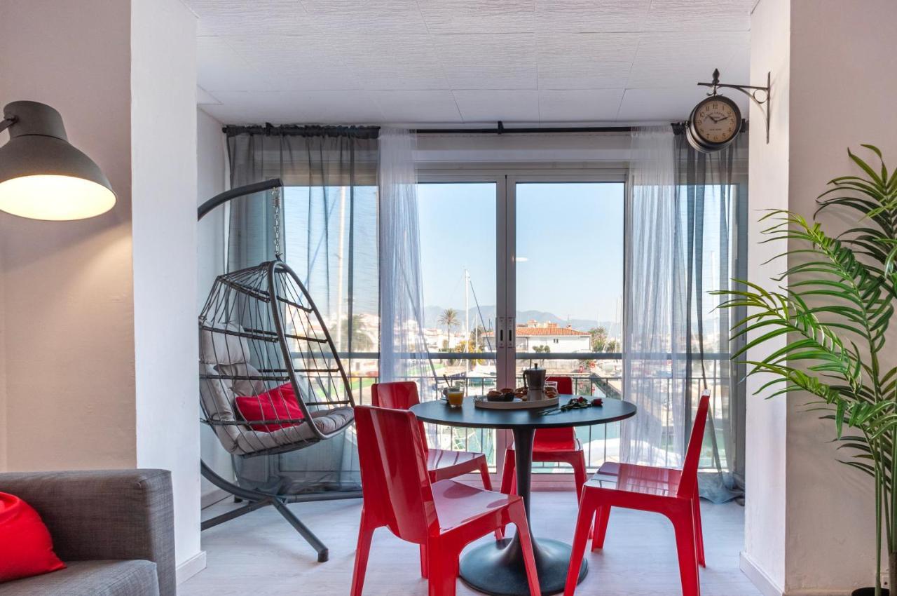 Estudio En 1ª Linea Con Vistas Al Puerto Deportivo By Insidehome Empuriabrava Kültér fotó