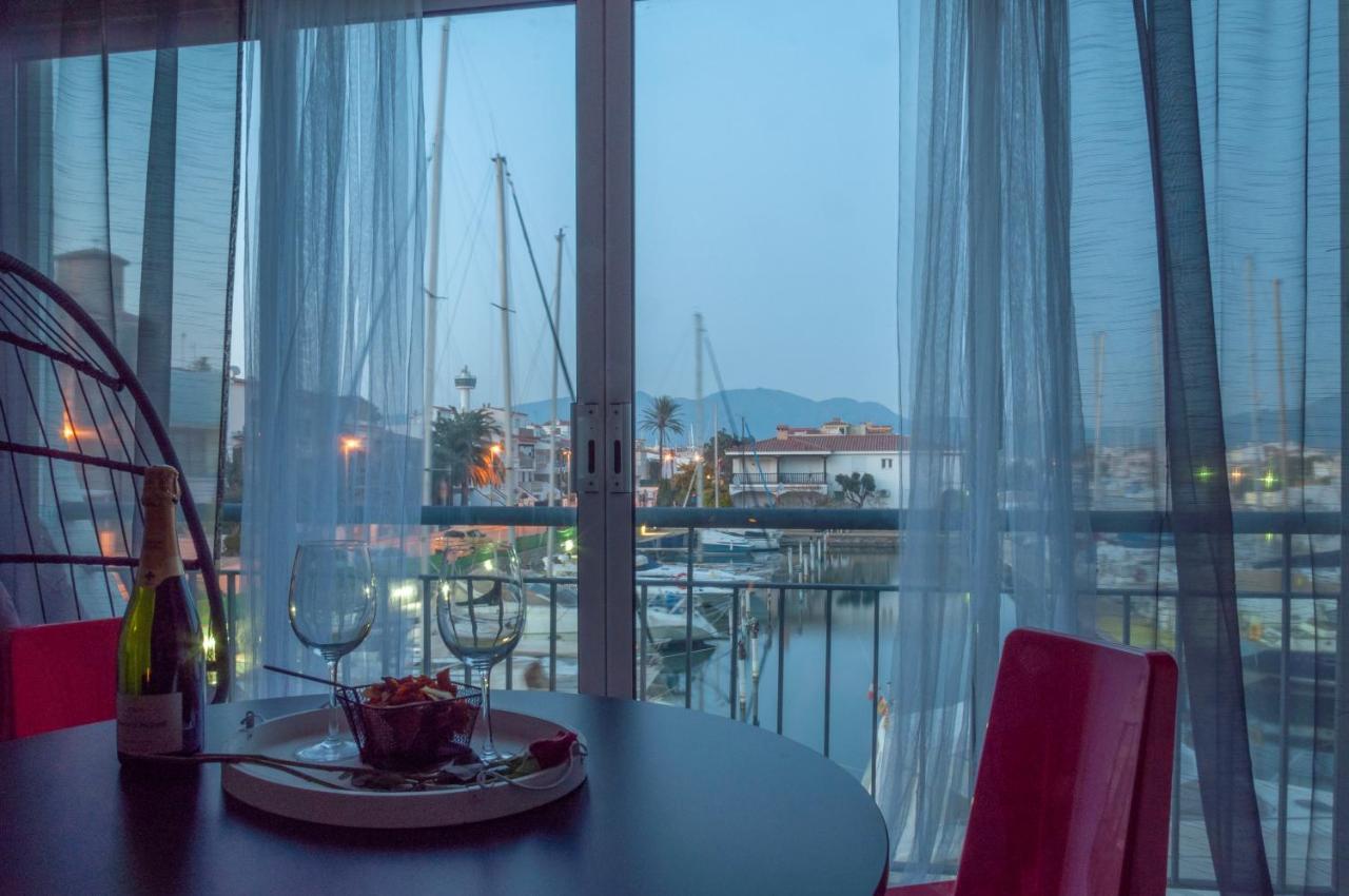 Estudio En 1ª Linea Con Vistas Al Puerto Deportivo By Insidehome Empuriabrava Kültér fotó